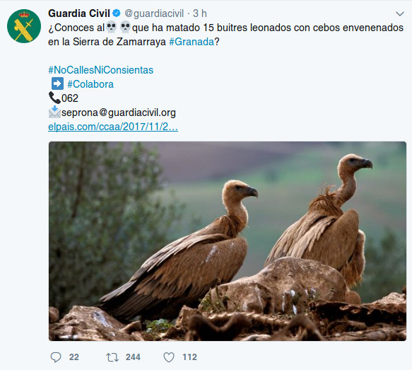 Guardia Civil Twitter