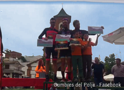 Podium I Media Maraton MTB Cumbres del Polje