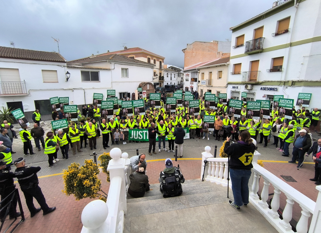 Manifestacion Conchi y Cantino